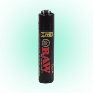 RAW Black Clipper Lighters x 1