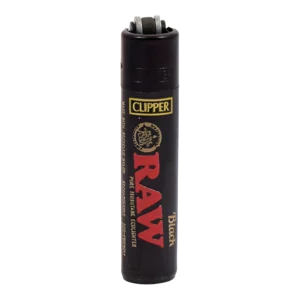 RAW Black Clipper Lighters x 1