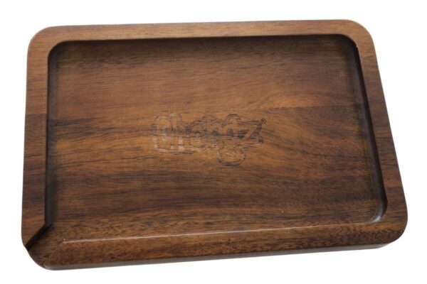 AC-ACTRAY1 – 250mm Acacia Wood Rolling Tray