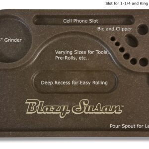 BLAZY SUSAN – HEMP ROLLING TRAY