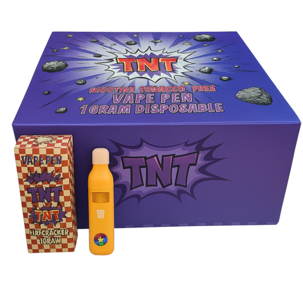 New TNT High Potency Disposable EMPTY CARTS Vape Pen – 1 Gram (50 Pack) - Image 2