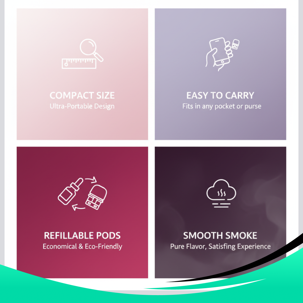 PACKMAN Vape Pods (Empty) – 1ML | Compatible with PACKMAN Vape Kit | Refillable | Reusable | Magnetic Base | UK Compliant - Image 5