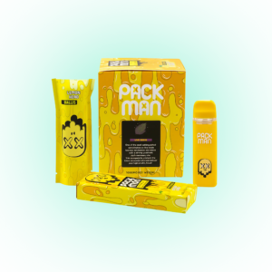 Packman Vape Kit (Empty) – UK Compliant | Refillable | Rechargeable | Digital Display | 1g