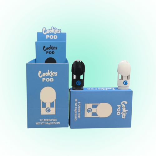 Cookies Pod (Empty) – 15g Premium Vape Pod | Magnetic Connection | Sleek & Portable | Cookies-Inspired Design