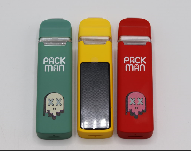 Packman Vape Kit (Empty) – UK Compliant | Refillable | Rechargeable | Digital Display | 1g - Image 2