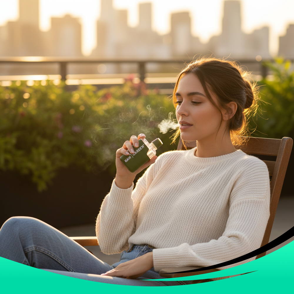 Raw Garden Sprout 1ml Empty Cartridge – Refillable Vaporizer with Anti-Clog Technology & USB-C Charging - Image 3