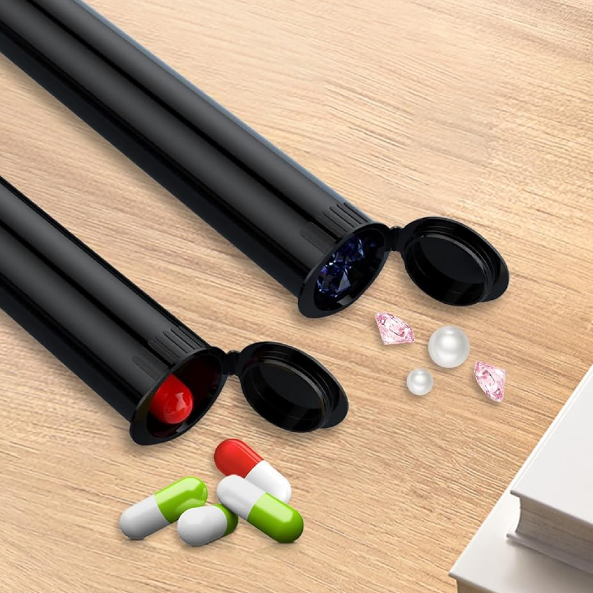 116mm Tube Vials Poptop Storage Containers Pre-Roll Tube Cigarette Tubes New - Image 4