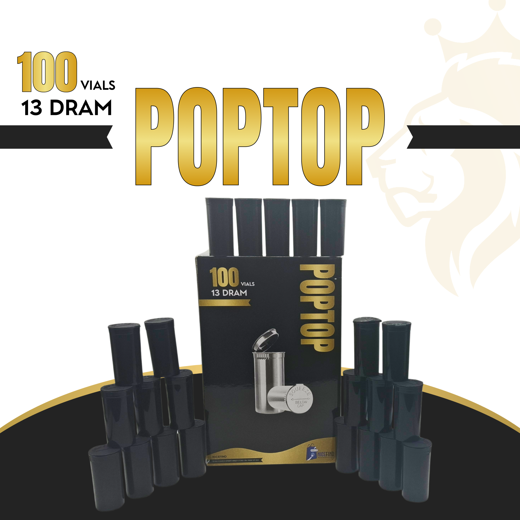 Pop Top 13 Dram Containers – Premium Smell-Proof, Airtight, Child-Resistant Storage Vials - Image 7