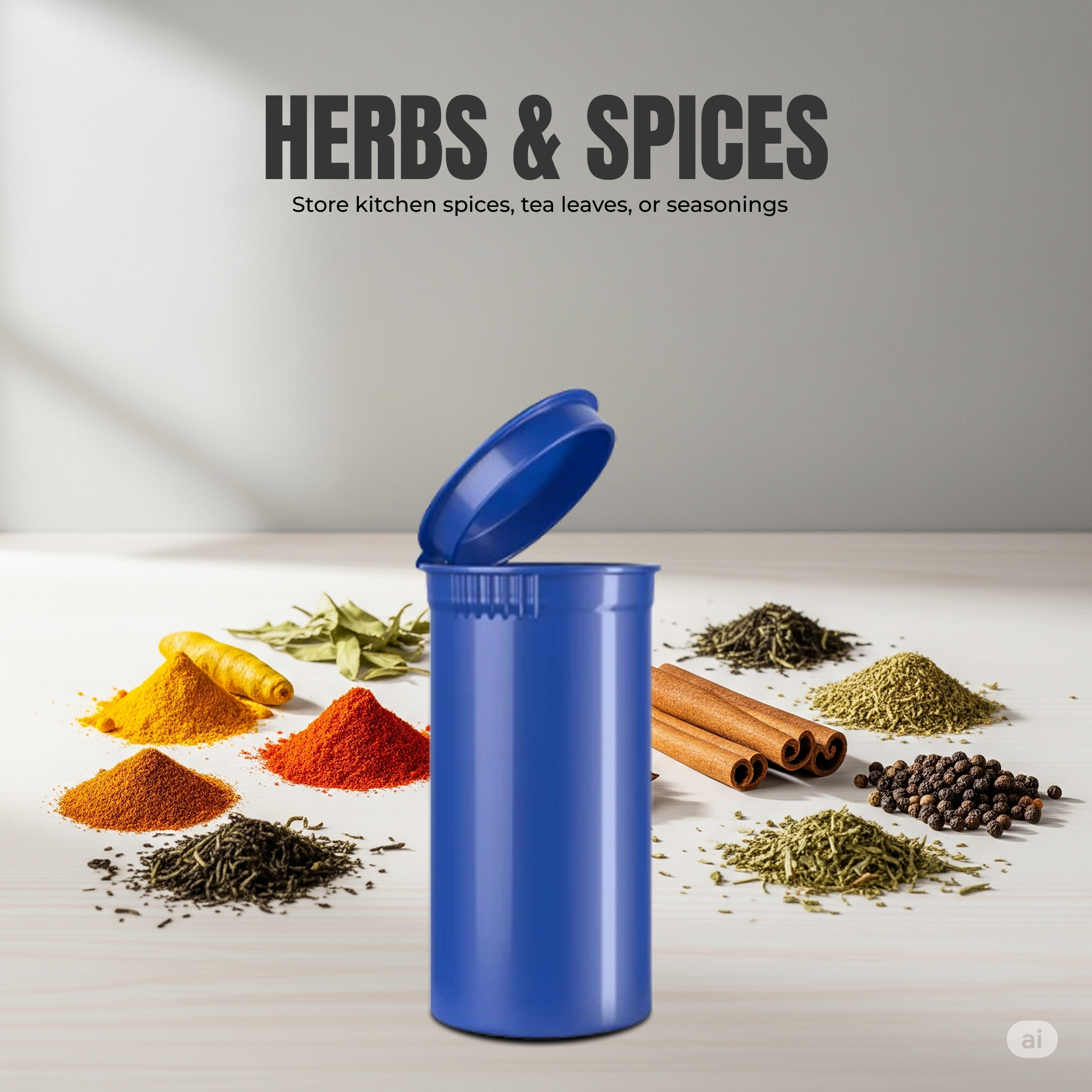 Pop Top 13 Dram Containers – Premium Smell-Proof, Airtight, Child-Resistant Storage Vials - Image 19