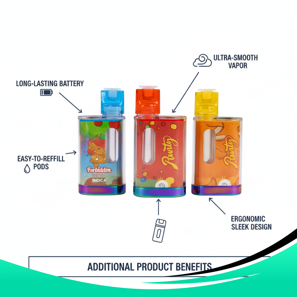 Runtz 2G Premium Liquid Diamonds Empty Vape Carts – New Flavors & Luxury Packaging - Image 5