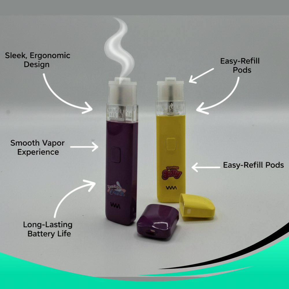 WHOLEMELT EXTRACTS – Candy Edition | 1G Reusable & Refillable V6 Empty Cartridges - Image 3