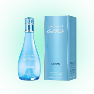 DAVIDOFF Cool Water Woman Eau de Toilette 100ml – Fresh Floral & Fruity Perfume for Women