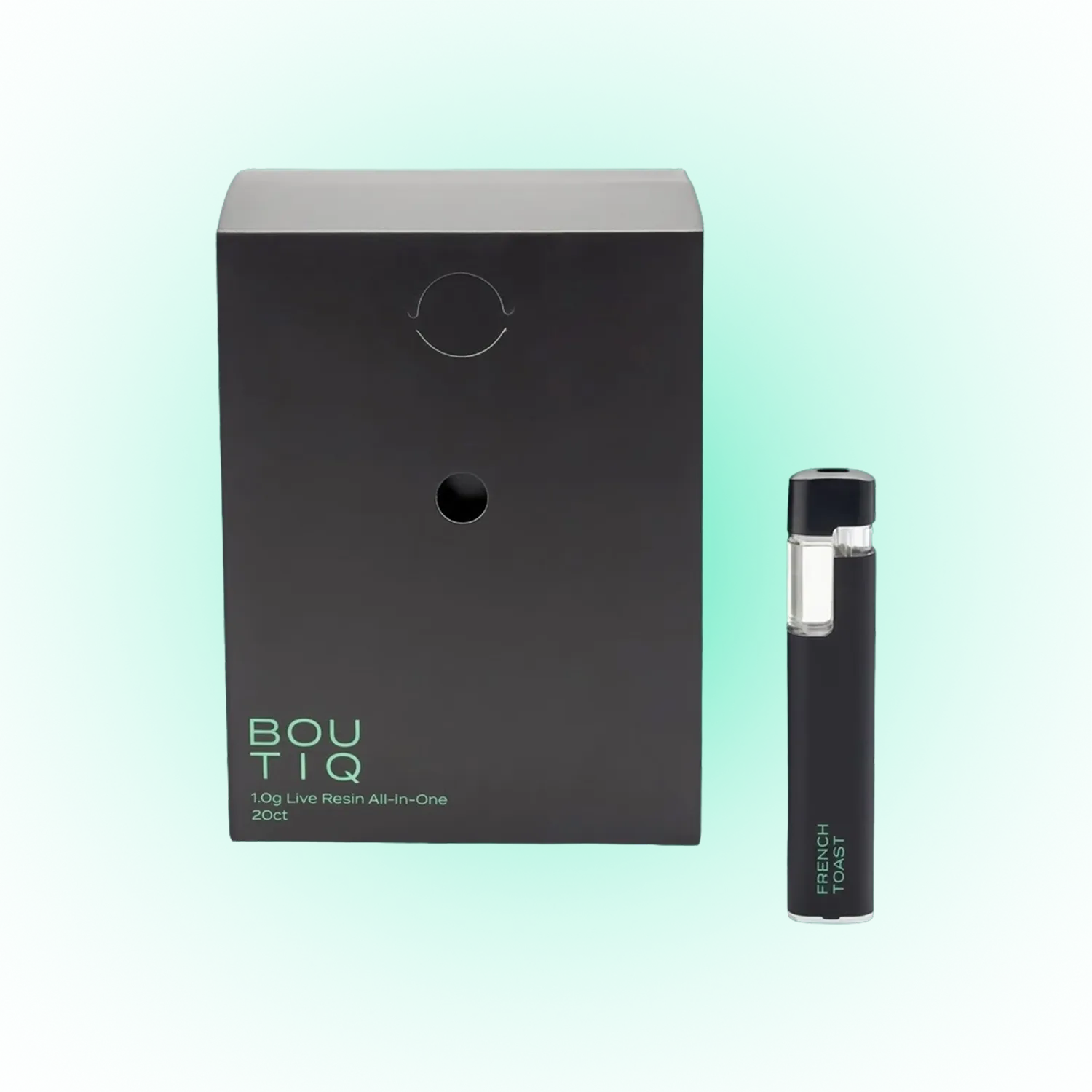 BOUTIQ Live Resin Rechargeable All-In-One – 1000mg | Empty Vape Carts – Unique Packaging
