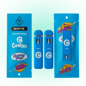 COOKIES Empty Vape Pen Rechargeable Type-C Sleek 1ML Cartridge