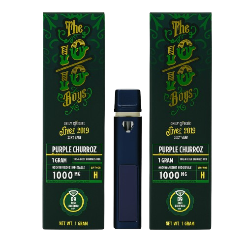 The 10/10 Boys – D9 Liquid Diamond Kit (1g) | Premium Rechargeable Empty Vape Cart Kit