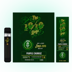 The 10/10 Boys – D9 Liquid Diamond Kit (1g) | Premium Rechargeable Empty Vape Cart Kit