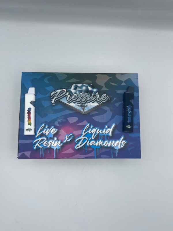 PRESSURE – Refillable 1g Live Liquid Resin Diamonds Empty Cart - Image 6