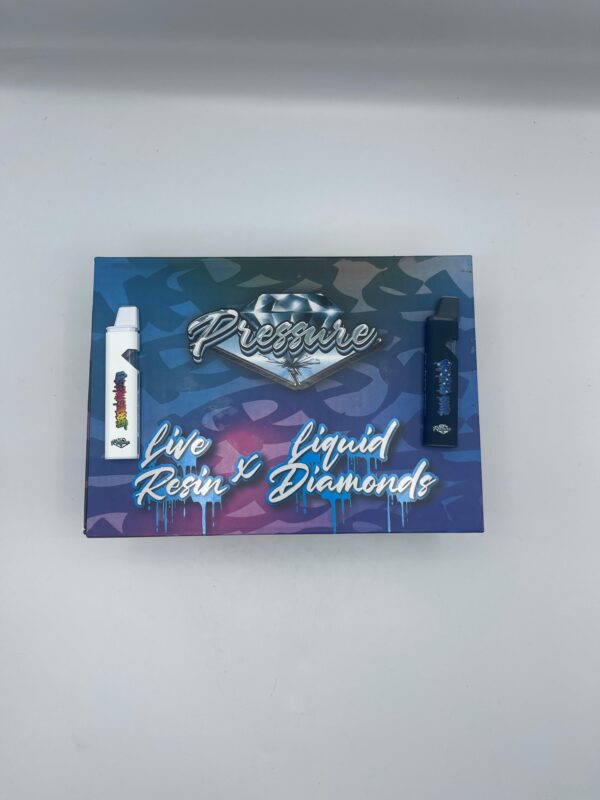 PRESSURE – Refillable 1g Live Liquid Resin Diamonds Empty Cart - Image 7