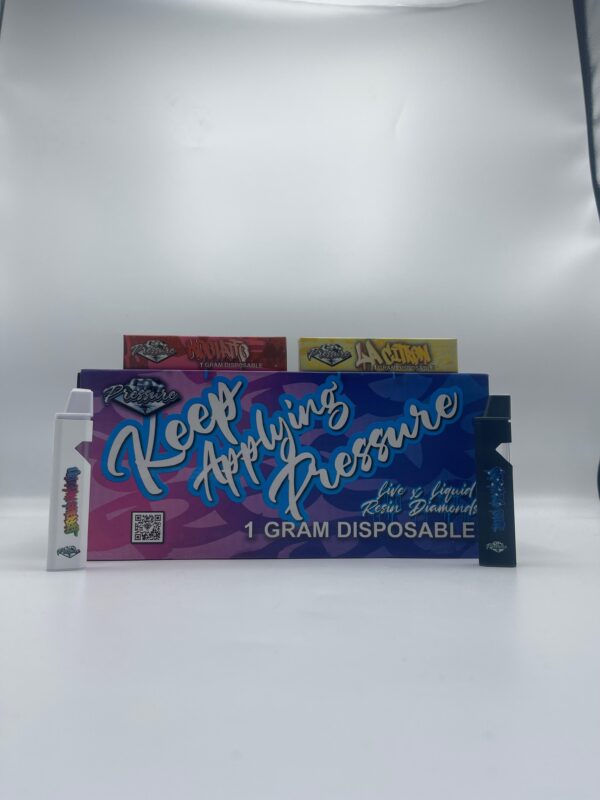 PRESSURE – Refillable 1g Live Liquid Resin Diamonds Empty Cart - Image 8