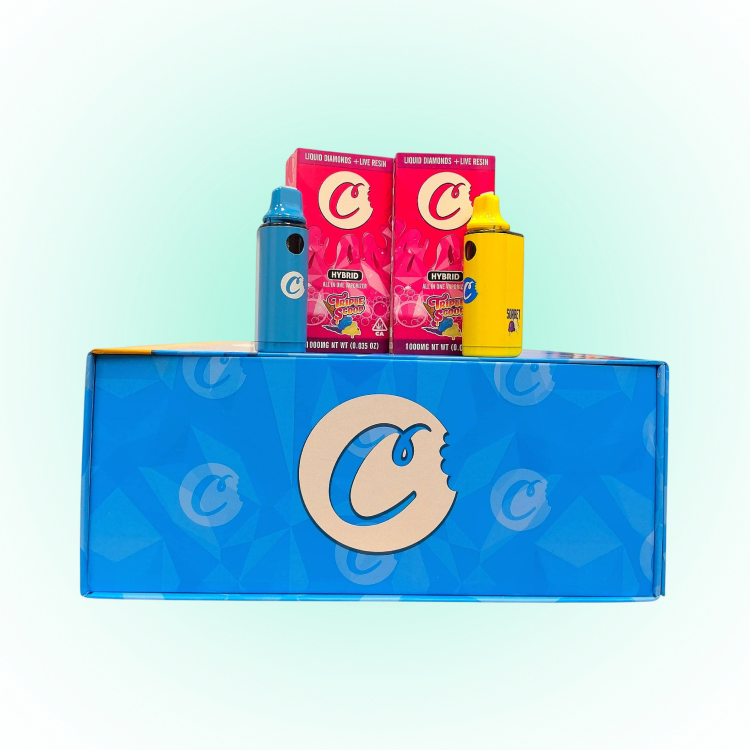 Cookies Hybrid 1ml (Empty) – Type-C Rechargeable & Reusable Vape Cartridge Premium Refillable Design