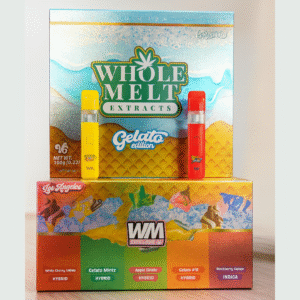 WHOLE MELT Gelato Edition 2G Empty Vape Pen – Reusable, Rechargeable & Type-C Enabled
