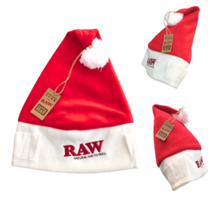RAW Santa Hat – Pure Premium Quality Christmas Hat (Red & White Classic)