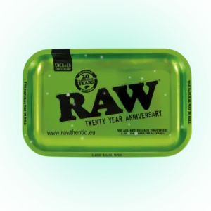 RAW Emerald Green 20th Anniversary Tray – Limited Edition Metal Collectible (Medium)