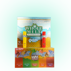 WHOLE MELT Gelato Edition 2G Empty Vape Pen – Reusable, Rechargeable & Type-C Enabled