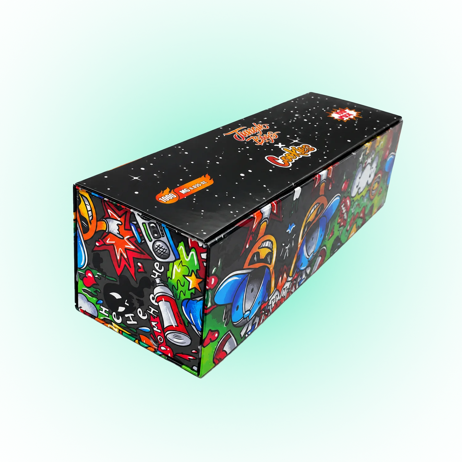 Jungle Boys x Cookies Empty Carts & 1g Pre-Roll Style Packaging Premium Display Packs