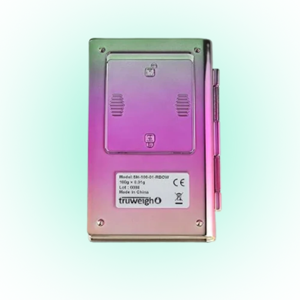 SCALABILITY Shine Rainbow Chrome 100GM Mini Digital Scale