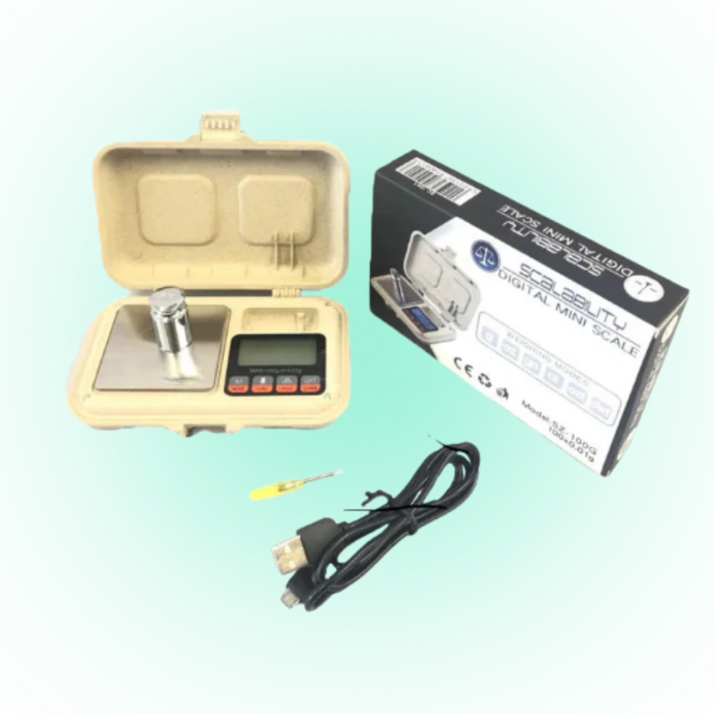Scalability Digital Mini Scales EC-1042 (SZ-100G) – Compact Precision, Anywhere You Need It!