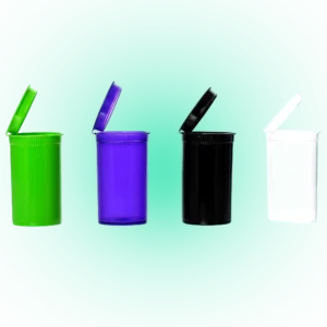 13 Drams 50ml Pop Top Squeeze Bottles Container Vials RX – Child Resistant, FDA Approved, Assorted Colors, Free Delivery