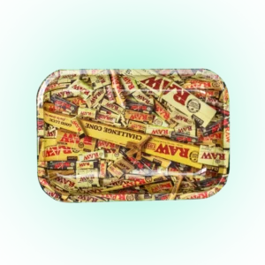 RAW Rolling Tray – Small & Large Sizes | Classic & Durable