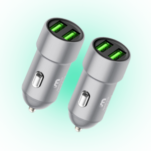 Dual USB Car Adapter MMC-17 – Stay Charged Safely On-the-Go!