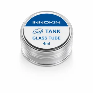 Innokin Sub Tank Glass Tube 4ml Replacement – Genuine Spare Glass with O-Rings | Clear Vape Tank Glass