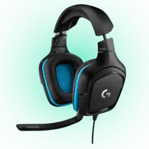 Logitech G432 Wired Gaming Headset – 7.1 Surround Sound, DTS HeadphoneX 2.0, 50mm Drivers, Flip-to-Mute Mic – PC, Mac, Xbox, PlayStation, Switch