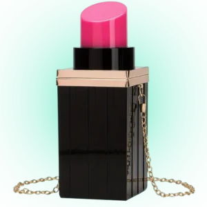 Lipstick Shaped Crossbody Bag – Trendy, Branded & Luxe