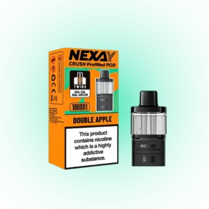 Nexay Crush 10K Puffs Prefilled Pods – Rechargeable & UK Compliant Vape Pods