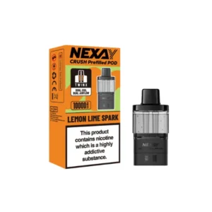 Nexay Crush 10K Puffs Prefilled Pods – Rechargeable & UK Compliant Vape Pods
