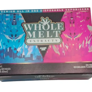 Whole Melt Extracts V7 (Old) Empty Cart Phase One Liquid Diamond Live Resin All-In-One Vape Devices (100 Pack)