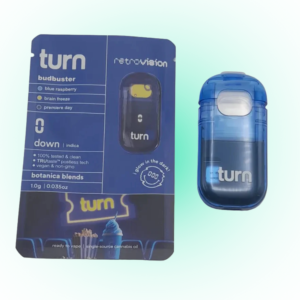 TURN Retrovision Empty Carts Master Box 10 Flavors x 5 Units Each 50 Empty Carts