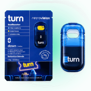 TURN Retrovision Empty Carts Master Box 10 Flavors x 5 Units Each 50 Empty Carts