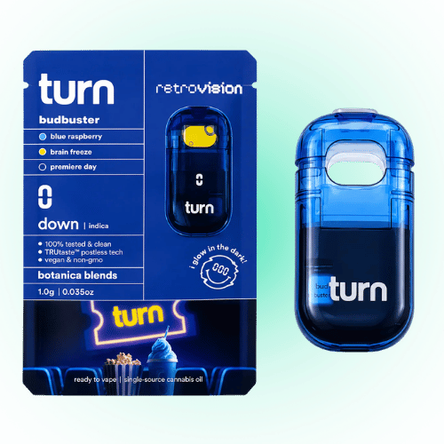 TURN Retrovision Empty Carts Master Box 10 Flavors x 5 Units Each 50 Empty Carts