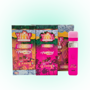 WHOLEMELT EXTRACT Tropical Edition V6 Empty Vape Cartridge 1G – Refillable & Reusable Various Flavors
