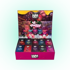 Whole Melt Extracts V6 Live Diamond 2G Empty Vaporizer – Tropical Edition | Premium Reusable & Refillable Device | Multiple Flavors