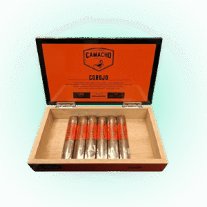 Camacho Corojo Box-Pressed Toro Cigars – Box of 20