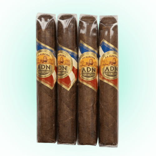 Luxury Cigars – La Aurora ADN Dominicano Robusto Box of 20 Handmade Full-Bodied Dominican Cigars