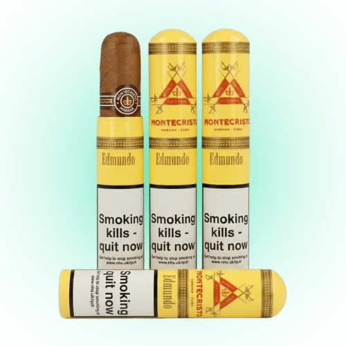 Luxury Cigars – Montecristo Edmundo Tubed | Pack of 3 Premium Handmade Cuban Cigars
