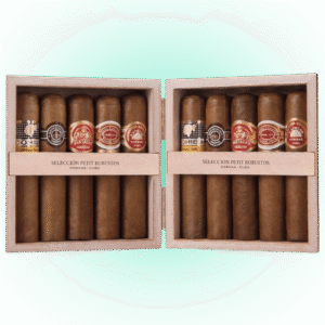 Combinaciones Petit Robusto Cuban Cigar Selection Gift Box – 10 Cigars