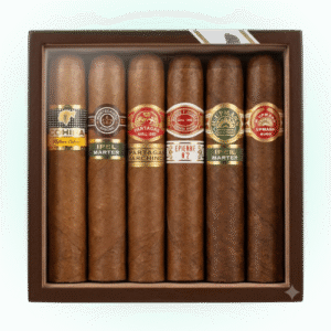 Combinaciones Robusto Cuban Cigar Selection Gift Box – 6 Cigars